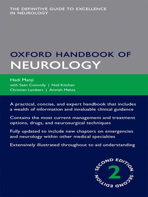 cover image of Oxford Handbook of Neurology